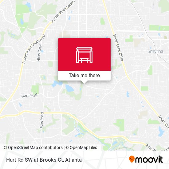 Hurt Rd SW at Brooks Ct map