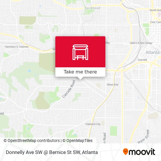 Donnelly Ave SW @ Bernice St SW map