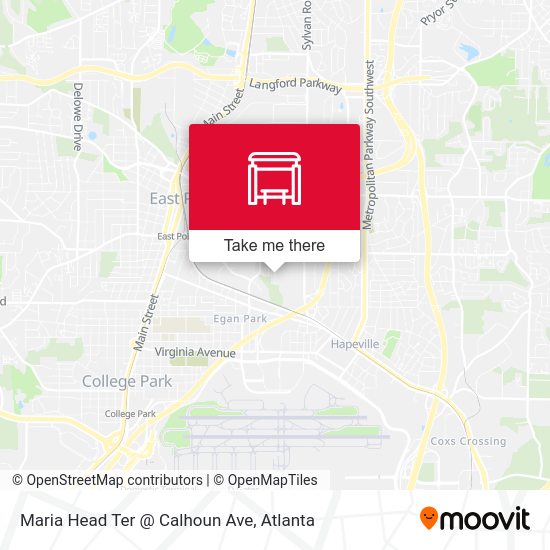 Maria Head Ter @ Calhoun Ave map