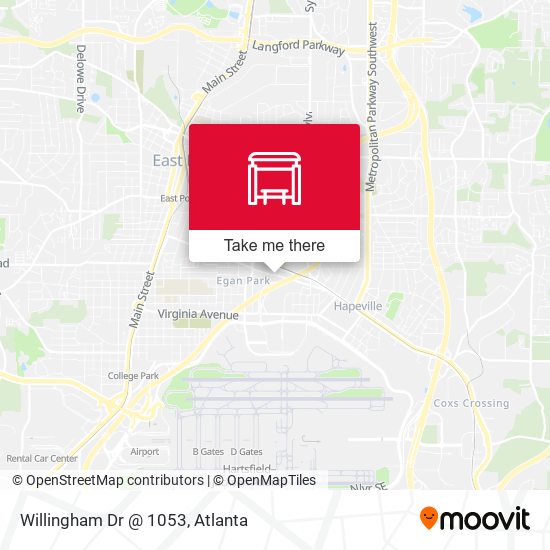Mapa de Willingham Dr @ 1053
