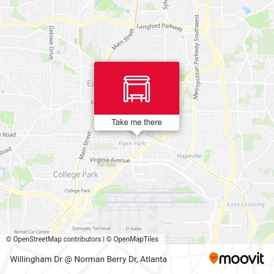 Mapa de Willingham Dr @ Norman Berry Dr