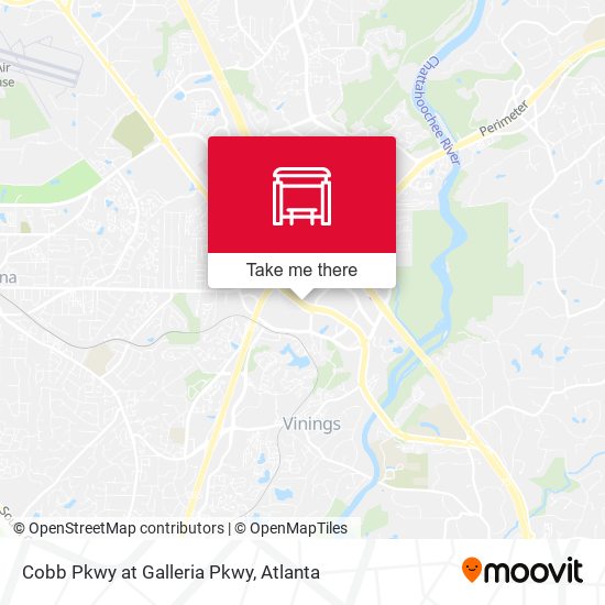 Mapa de Cobb Pkwy at Galleria Pkwy