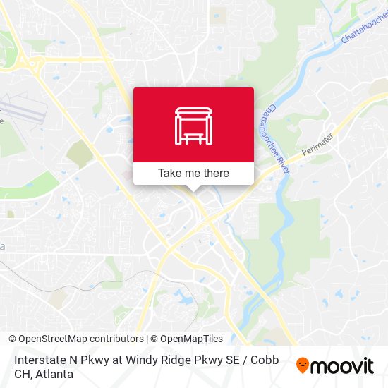 Mapa de Interstate N Pkwy at Windy Ridge Pkwy SE / Cobb CH