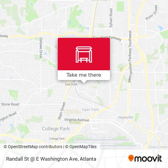Randall St @ E Washington Ave map