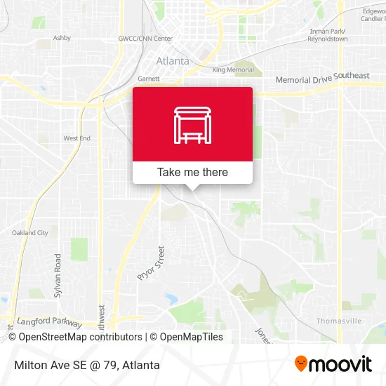 Mapa de Milton Ave SE @ 79