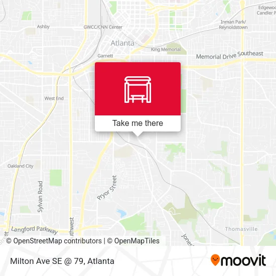 Mapa de Milton Ave SE @ 79