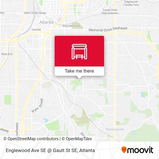 Englewood Ave SE @ Gault St SE map