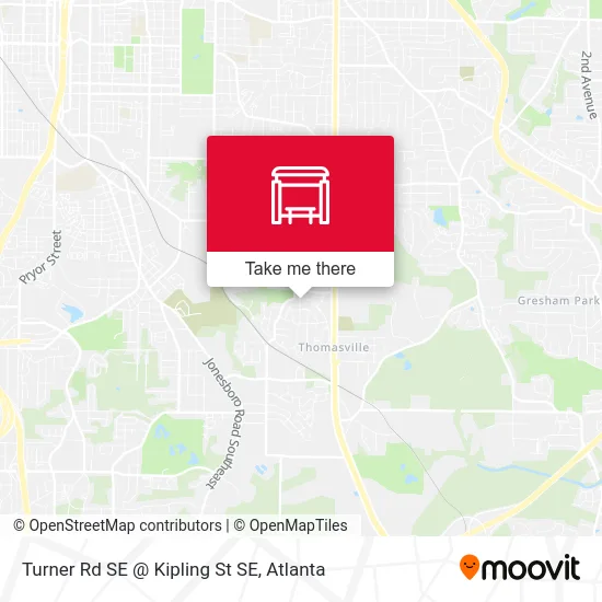 Mapa de Turner Rd SE @ Kipling St SE