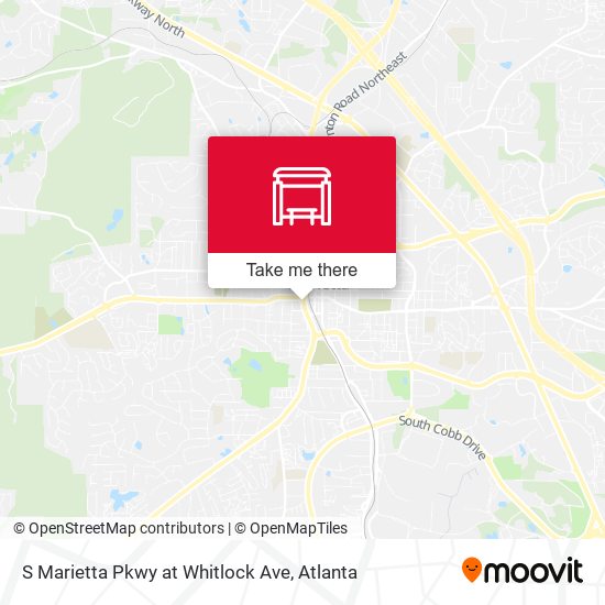 Mapa de S Marietta Pkwy at Whitlock Ave