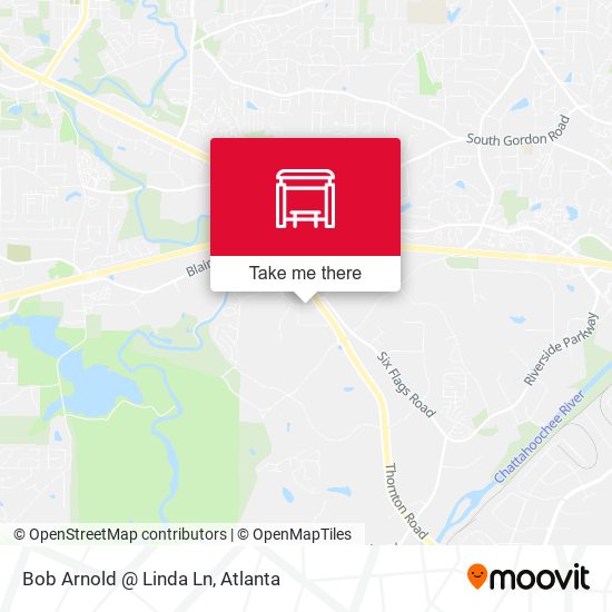 Mapa de Bob Arnold @ Linda Ln