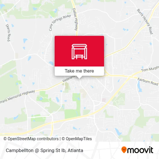 Campbellton @ Spring St Ib map