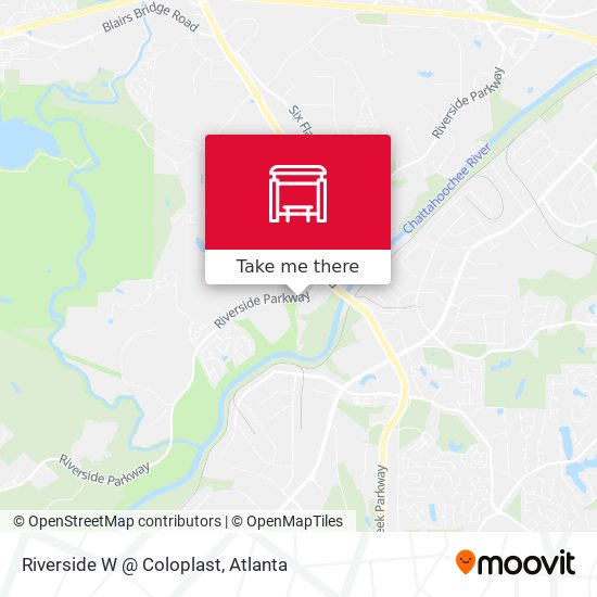 Riverside W @ Coloplast map