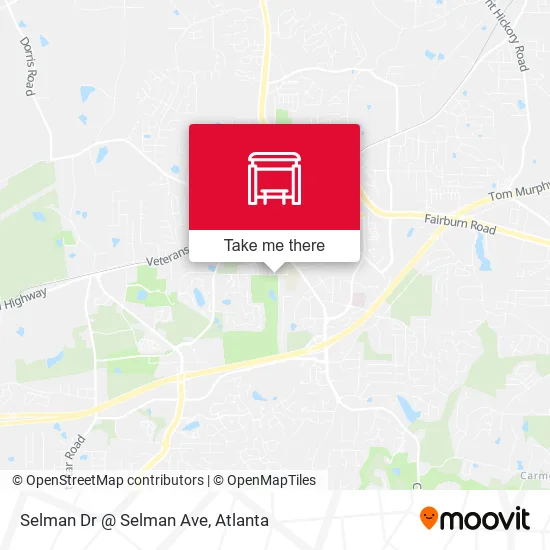 Mapa de Selman Dr @ Selman Ave
