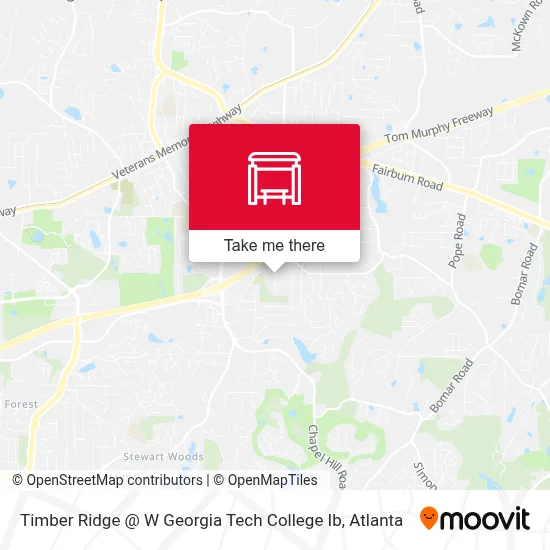 Timber Ridge @ W Georgia Tech College Ib map