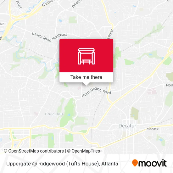 Mapa de Uppergate @ Ridgewood (Tufts House)