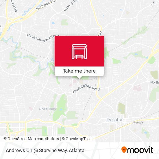 Andrews Cir @ Starvine Way map