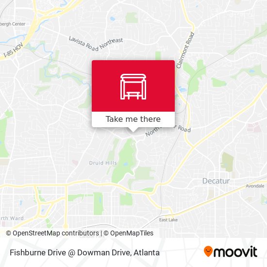Fishburne Drive @ Dowman Drive map