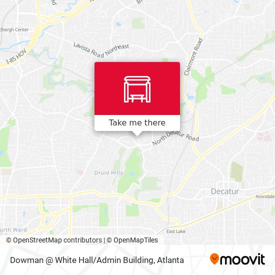 Dowman @ White Hall / Admin Building map