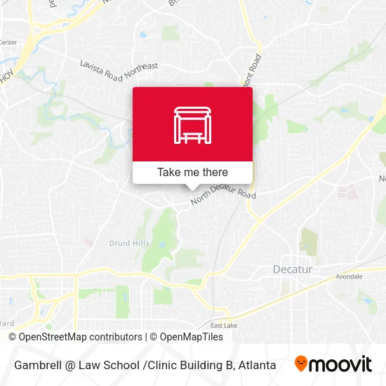 Gambrell @ Law School /Clinic Building B map
