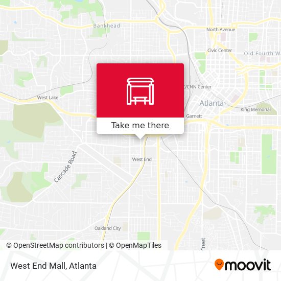 West End Mall map