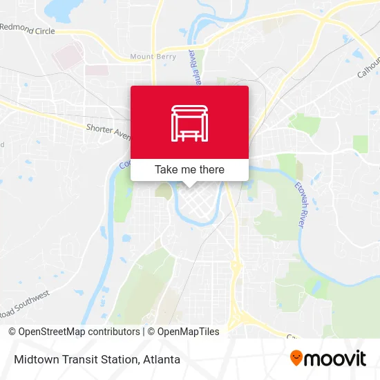 Midtown Transit Station map