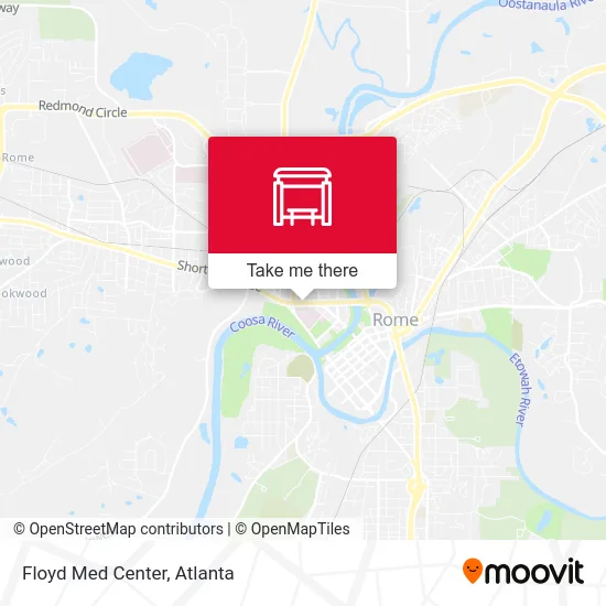 Floyd Med Center map
