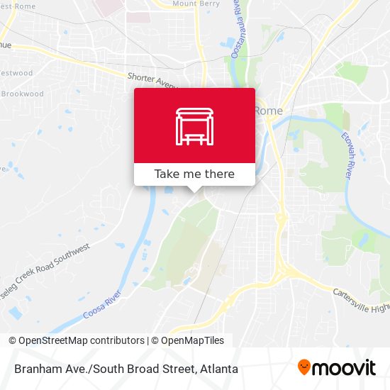 Branham Ave. / South Broad Street map