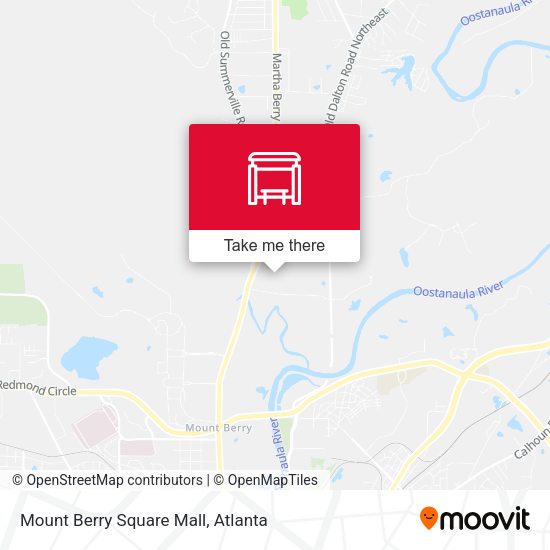 Mapa de Mount Berry Square Mall