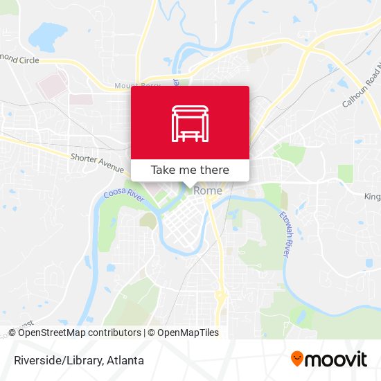 Mapa de Riverside/Library
