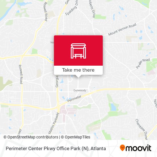 Perimeter Center Pkwy Office Park (N) map