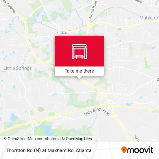 Mapa de Thornton Rd (N) at Maxham Rd