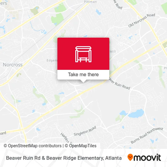 Beaver Ruin Rd & Beaver Ridge Elementary map