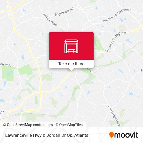 Mapa de Lawrenceville Hwy & Jordan Dr Ob