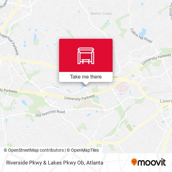 Mapa de Riverside Pkwy & Lakes Pkwy Ob