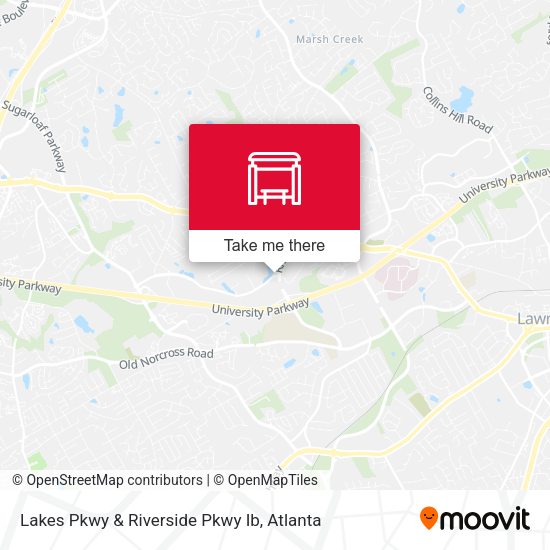 Lakes Pkwy & Riverside Pkwy Ib map