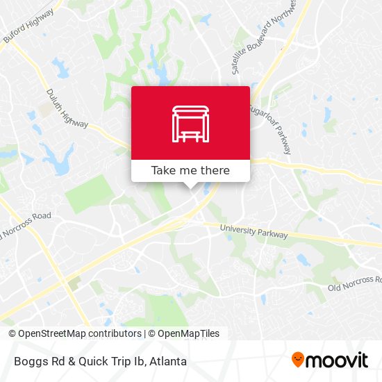Mapa de Boggs Rd & Quick Trip Ib
