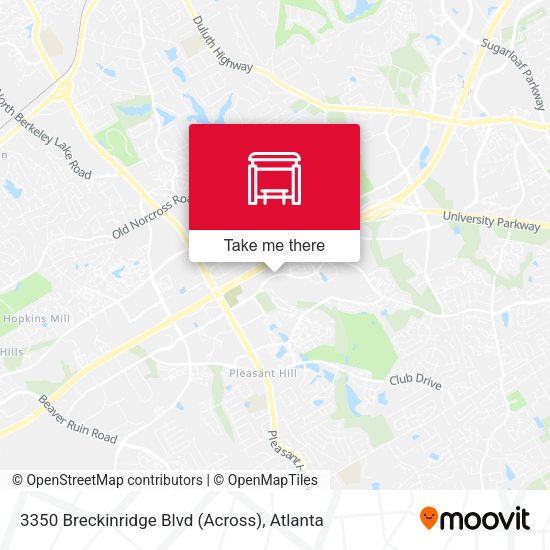 3350 Breckinridge Blvd (Across) map