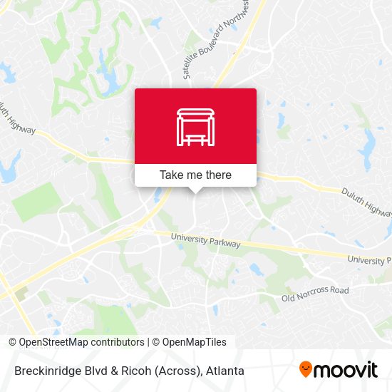 Breckinridge Blvd & Ricoh (Across) map