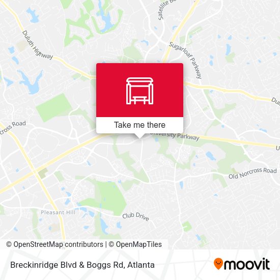 Mapa de Breckinridge Blvd & Boggs Rd