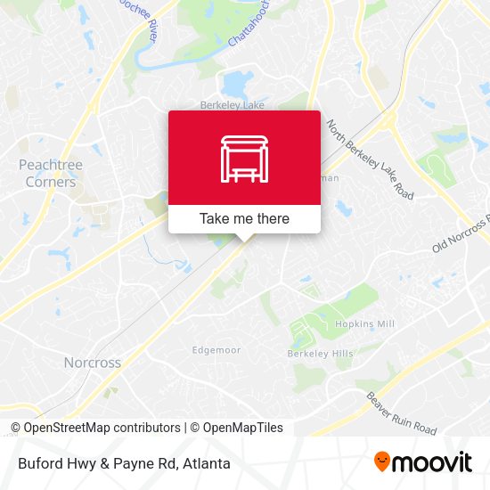 Mapa de Buford Hwy & Payne Rd