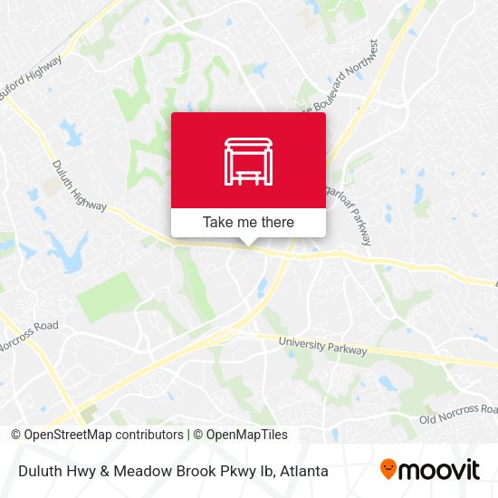 Mapa de Duluth Hwy & Meadow Brook Pkwy Ib