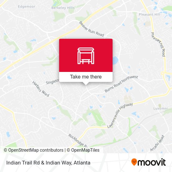 Mapa de Indian Trail Rd & Indian Way