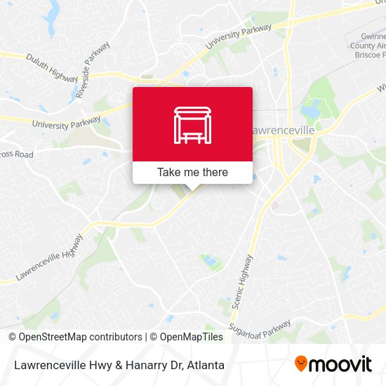Mapa de Lawrenceville Hwy & Hanarry Dr