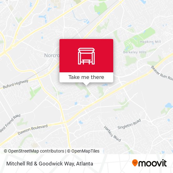 Mitchell Rd & Goodwick Way map