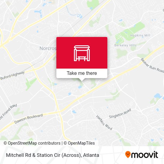 Mitchell Rd & Station Cir (Across) map