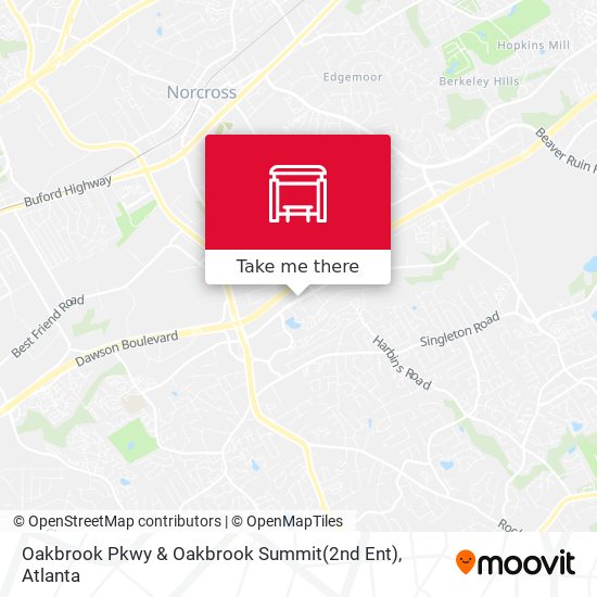 Mapa de Oakbrook Pkwy & Oakbrook Summit(2nd Ent)