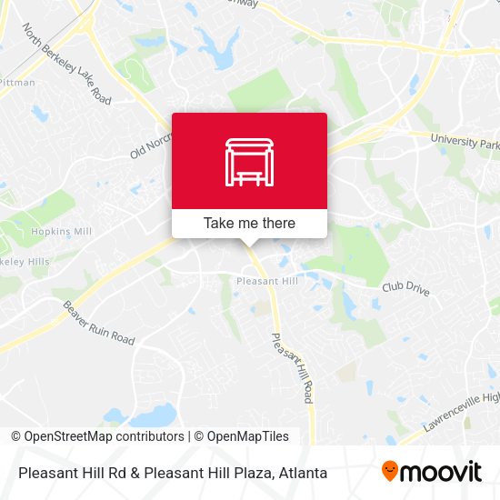 Pleasant Hill Rd & Pleasant Hill Plaza map