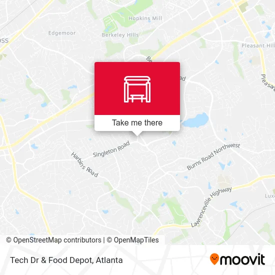 Tech Dr & Food Depot map