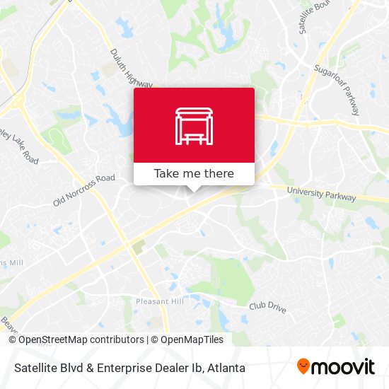 Mapa de Satellite Blvd & Enterprise Dealer Ib