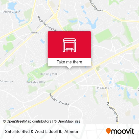 Mapa de Satellite Blvd & West Liddell Ib
